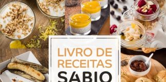 Receitas saudáveis: chefs portugueses “cozinham” livro a pensar na saúde mental livro Sabio Sabor