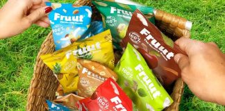 Snacks saudáveis da Fruut reduzem 25% de plástico nas suas embalagens snacks saudáveis