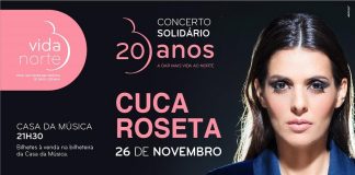 Vida Norte com Cuca Roseta em concerto solidário na Casa da Música vida norte