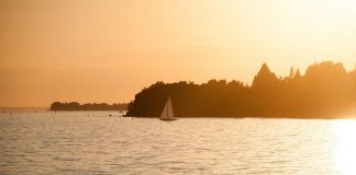 Lagoa de Óbidos com “Sunset Paddle” na rota lagoa de obidos paddle
