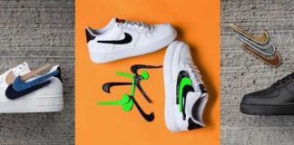 Nike Air Force 1 é agora personalizável nike air force 1
