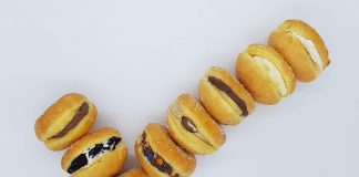 Bolas de Berlim ao domicílio: recheios de chocolate, Kinder, Oreo e M&M estão em alta no ChefPanda bolas berlim domicilio