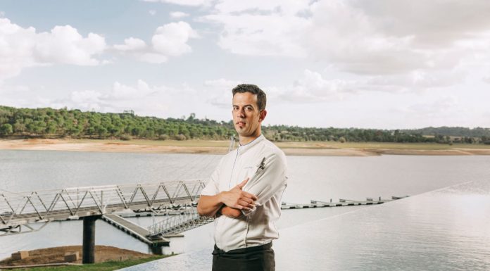 Chef Luís Santos lidera a cozinha do hotel NAU Lago Montargil & Villas Chef Luís Santos