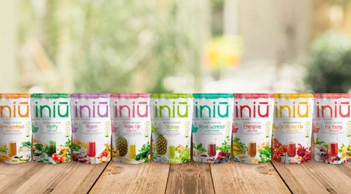 INIU regressa com nova imagem e campanha iniu smoothies funcionais