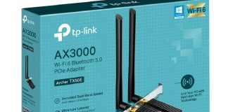 Adaptador de rede Archer TX50E quebra barreira do gigabit adaptador de rede