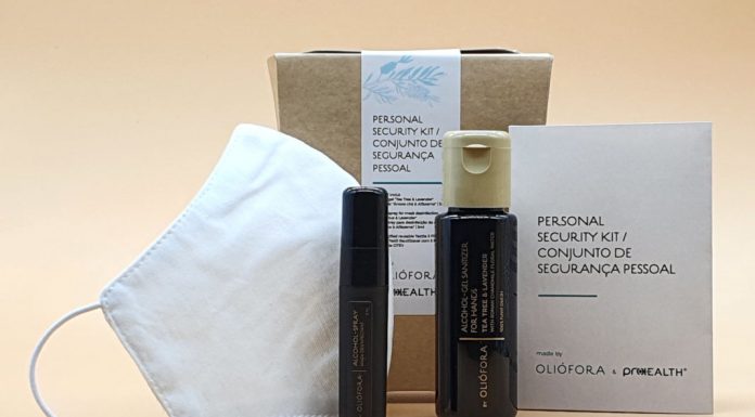 OLIÓFORA e ProHealth unem-se para criar kit de proteção individual destinado à hotelaria kit de proteção individual para hotelaria