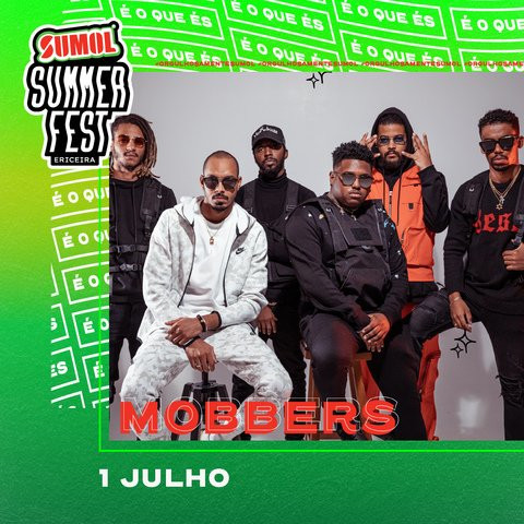 mobbers no cartaz do sumol summer fest 2022
