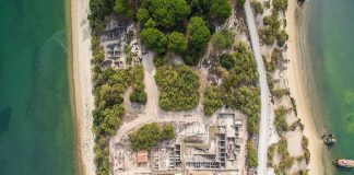 Novos trabalhos arqueológicos nas Ruínas romanas de Troia ruinas romanas troia