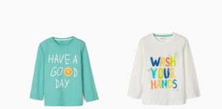 MO anti-covid: há uma nova coleção infantil de longsleeves mo anti-covid