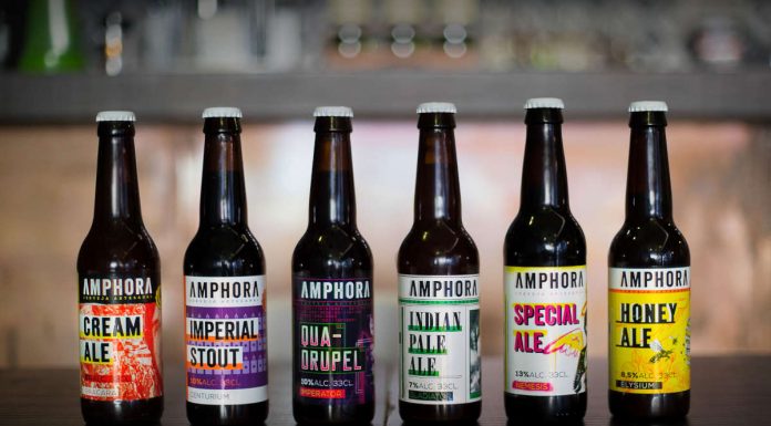 Cervejas artesanais Alma e Amphora na rede de supermercados SPAR cervejas artesanais