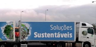 Transporte sustentável: Luís Simões incorpora dois novos megacamiões transporte sustentavel