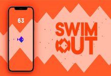 Swimout é… fish! Swimout é cool e… português jogo swimout