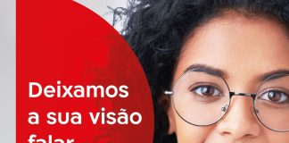 Lentes oftálmicas Shamir com campanha de comunicação da Addiction lentes oftalmicas