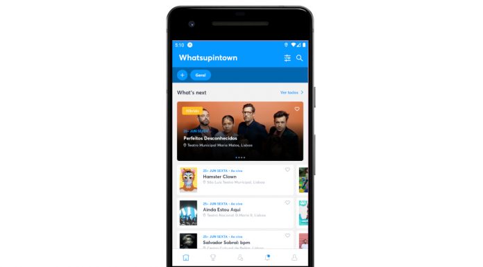 Whatsupintown é a App certa para estar a par da agenda cultural da sua cidade aplicação whatsupintown