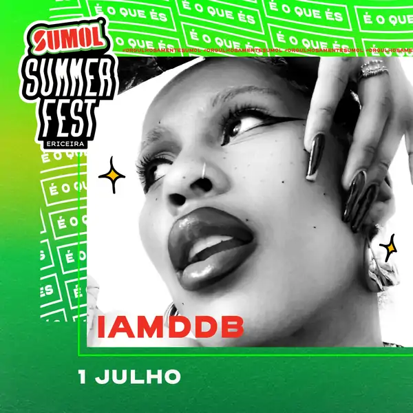 IAMDDB no cartaz sumol summer fest 2022