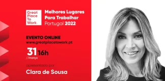 Melhores Lugares para Trabalhar em Portugal revelados dia 31 de março Revelação dos Melhores Lugares para Trabalhar em Portugal