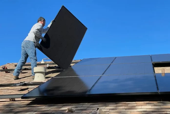 apoios para instalação de painéis solares