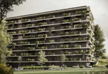 Edifício ecológico em Famalicão: floreiras nas varandas são atração do Green Plaza Apartments edificio ecologico
