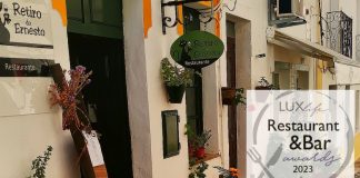 Restaurante Retiro do Ernesto recebe prémio Restaurant and Bar Awards retiro do ernesto
