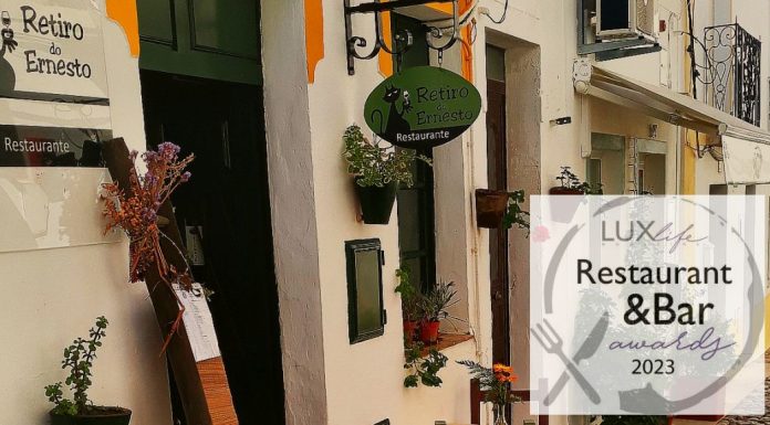 Restaurante Retiro do Ernesto recebe prémio Restaurant and Bar Awards retiro do ernesto