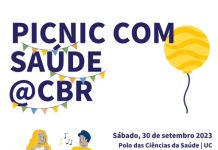 “PicNiC com Saúde” na Universidade de Coimbra cartaz Picnic som Saúde