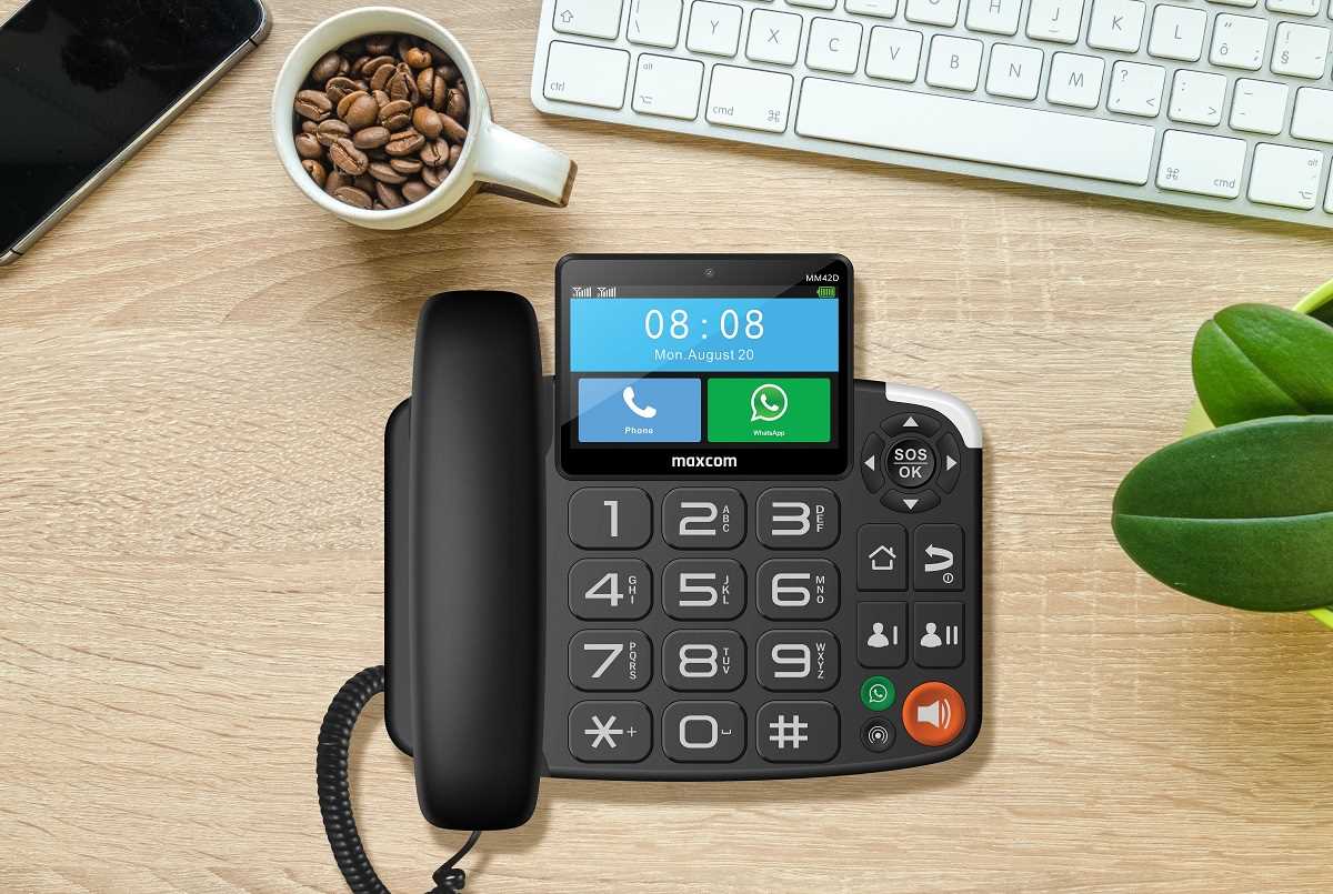 telefone fixo com videoconferencia