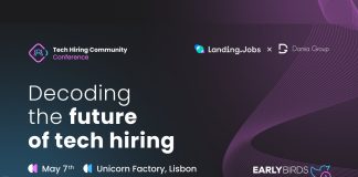 A Tech Hiring Community Conference está de volta,desta vez na Unicorn Factory Lisboa! Tech Hiring Community Conference
