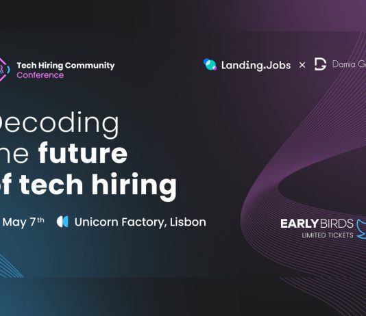 A Tech Hiring Community Conference está de volta,desta vez na Unicorn Factory Lisboa! Tech Hiring Community Conference